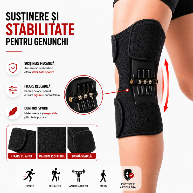 Genunchieră Zenifique cu 3 arcuri